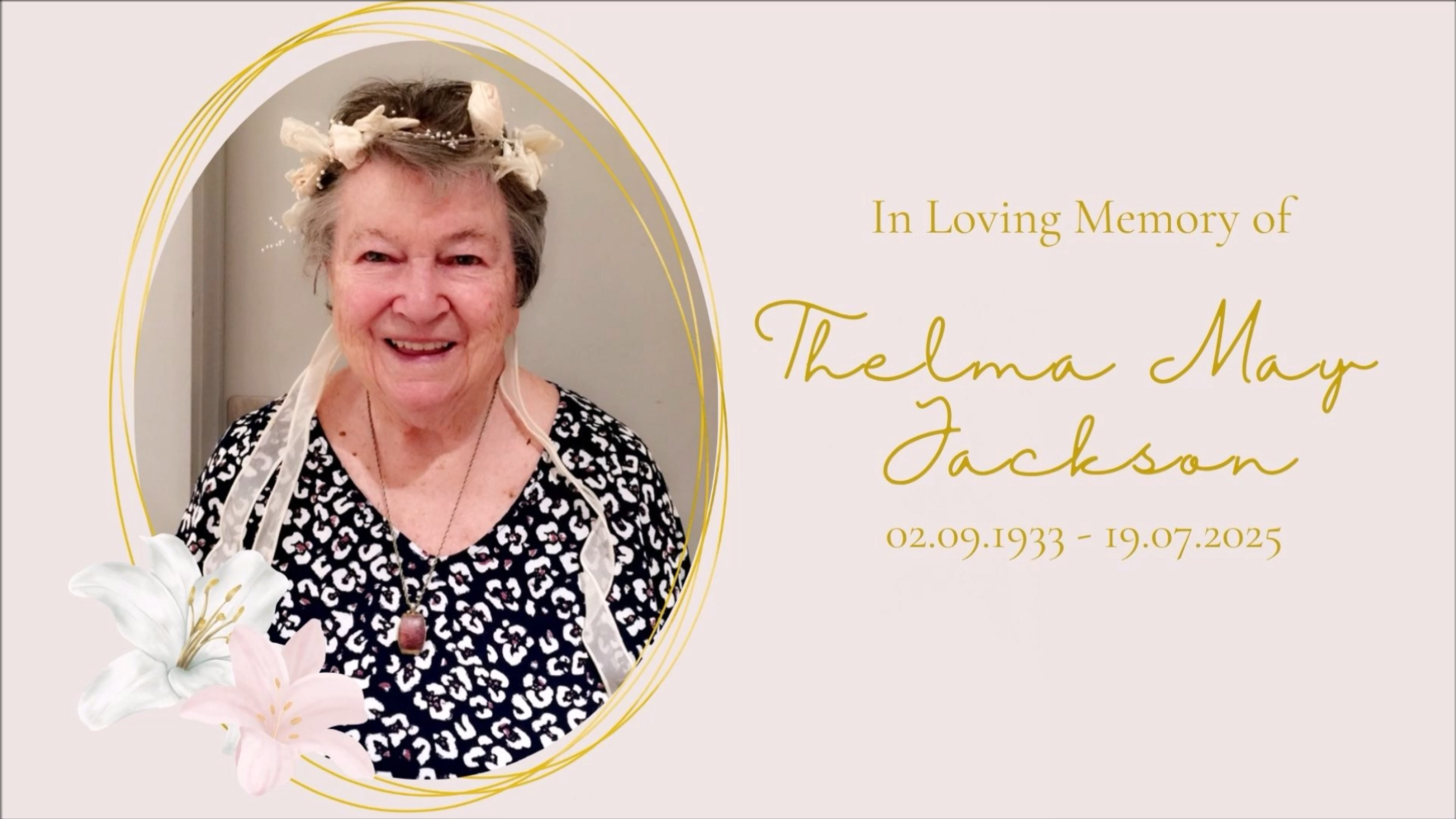 Thelma Jackson's Funeral